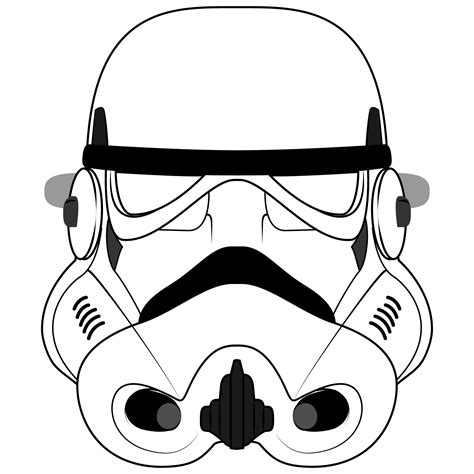 Stormtrooper Helmet Template
